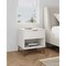 Manhattan Comfort DUMBO 1.0 Nightstand in White NS001-WH - alternate 1